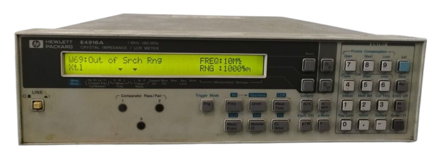 Agilent / Keysight E4916A Crystal Impedance /LCR Meter