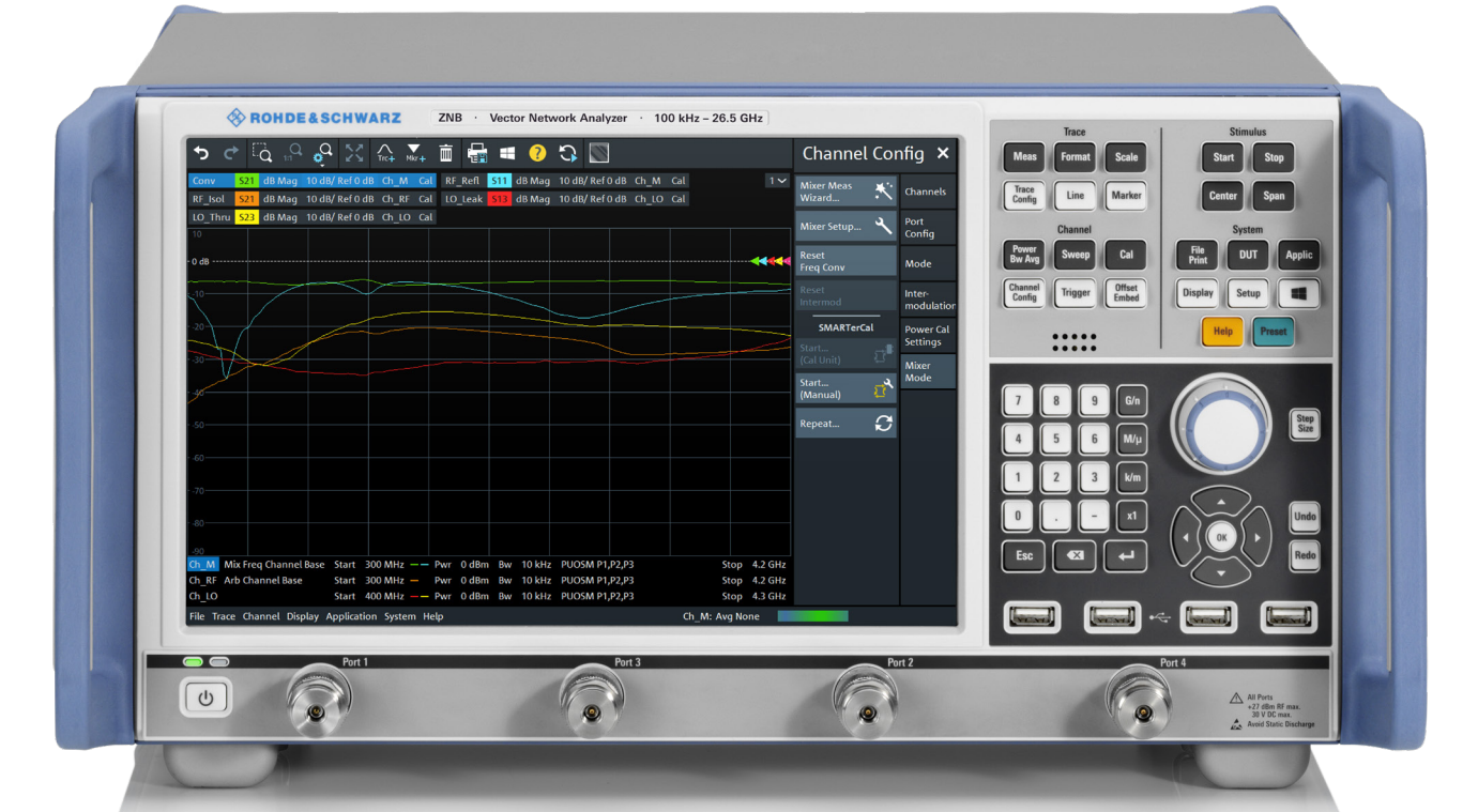 Rohde & Schwarz ZNB26 26GHz Vector Network Analyzer