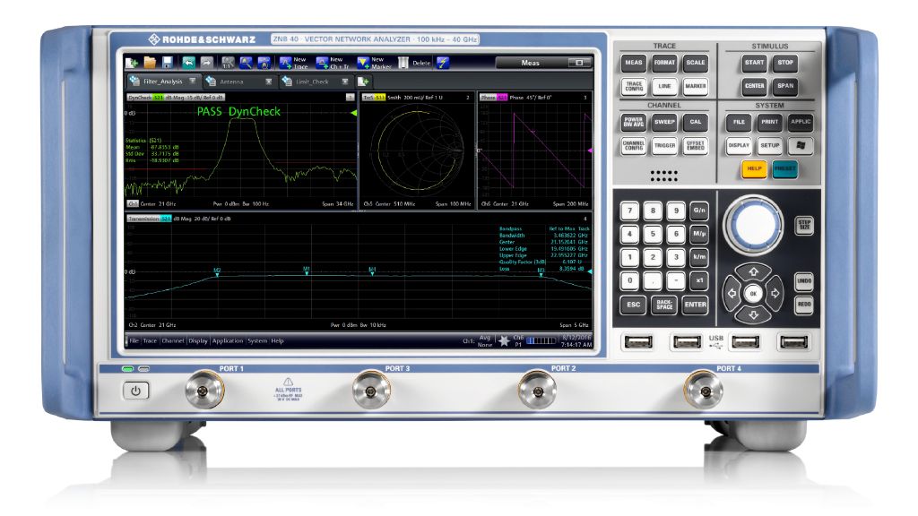 Rohde & Schwarz ZNB40 40GHz Vector Network Analyzer