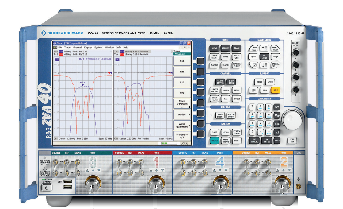Rohde & Schwarz ZVA40 10MHz - 40GHz Vector Scalar S-ParaMeter Network Analyzer