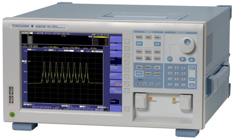 Yokogawa AQ6370B 600-1700nm Optical Spectrum Analyzer Yokogawa AQ6370C 600-1700nm Optical Spectrum Analyzer