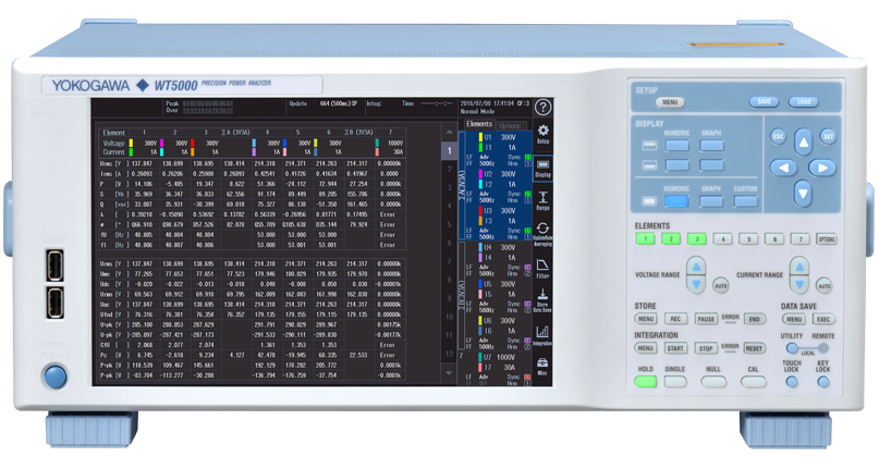 Yokogawa WT5000 Precision Power Analyzer Yokogawa WT5000 Precision Power Analyzer