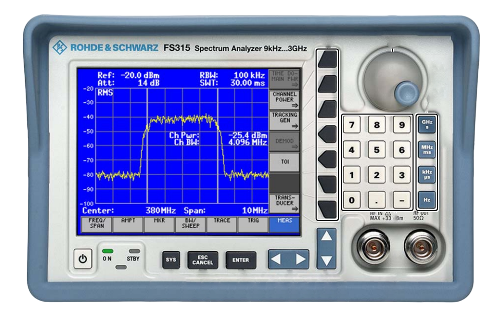 Rohde & Schwarz FS315 3GHz - 200Hz 9KHz Spectrum Analyzer