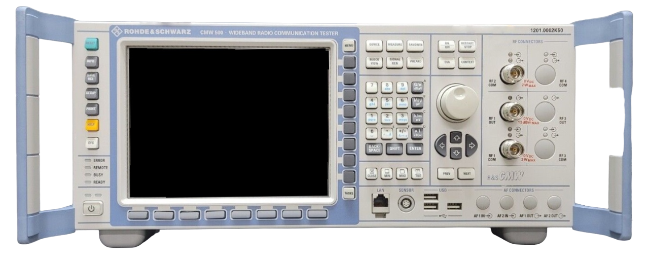 Rohde & Schwarz CMW500 Wideband Radio Communication Tester