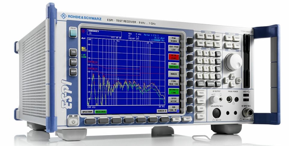 Rohde & Schwarz ESPI7 9KHz-7GHz EMI EMC Precompliance Test Receiver