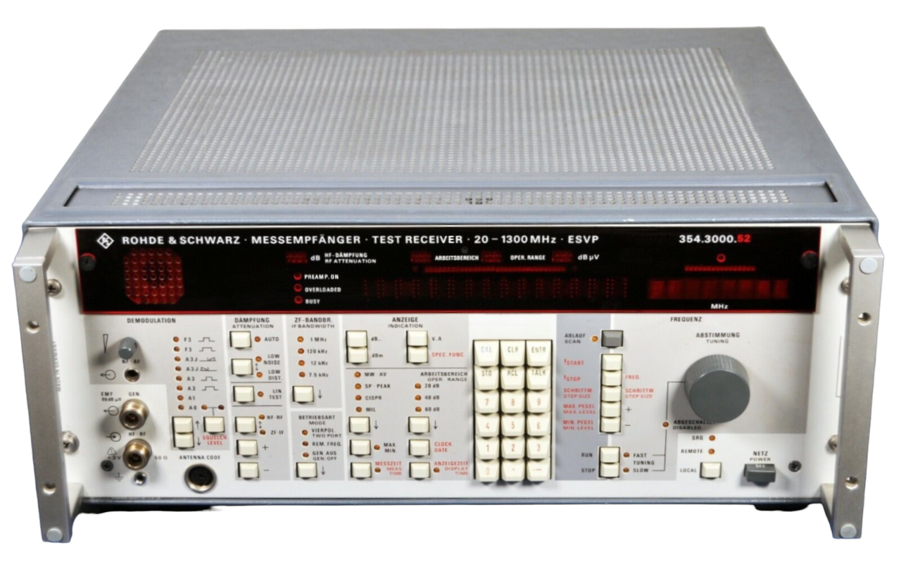 Rohde & Schwarz ESVP 20MHz-1.3GHz Measuring Receiver