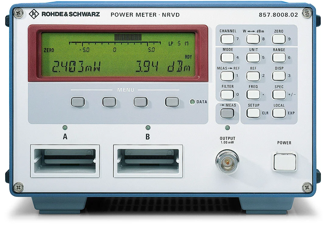 Rohde & Schwarz NRVD Dual Channel RF Power Meter