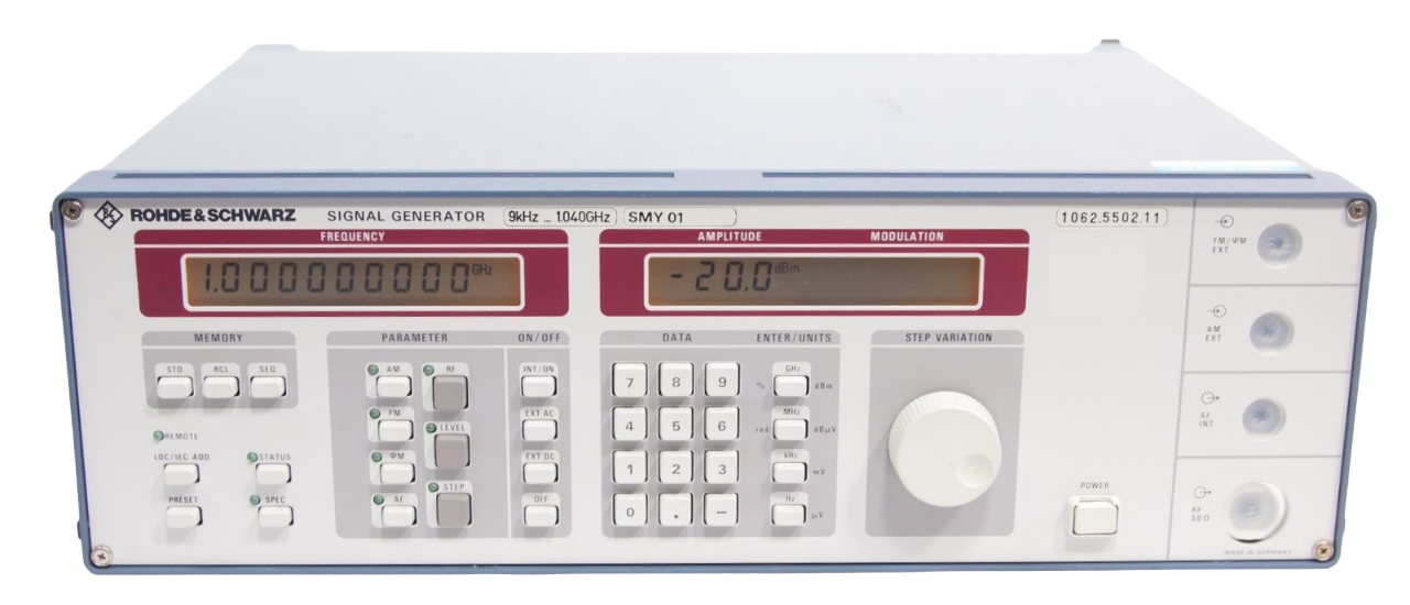Rohde & Schwarz SMY02 9KHz-2GHz Signal Generator