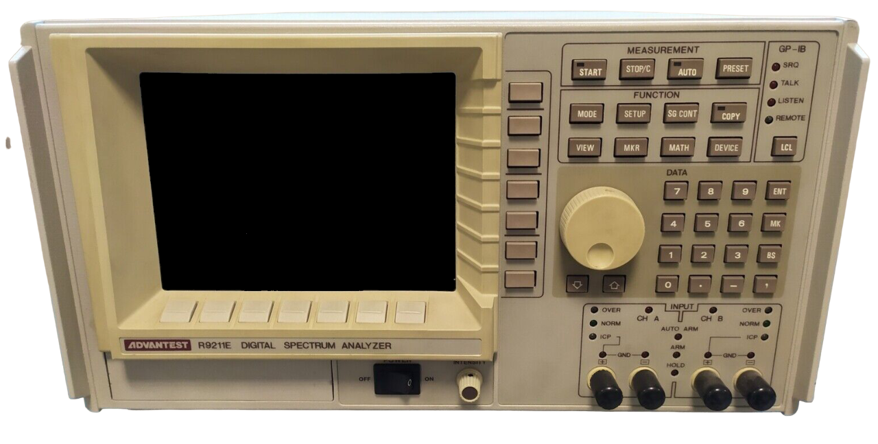 Advantest R9211C FFT Servo Analyzer Advantest R9211E FFT Servo Analyzer