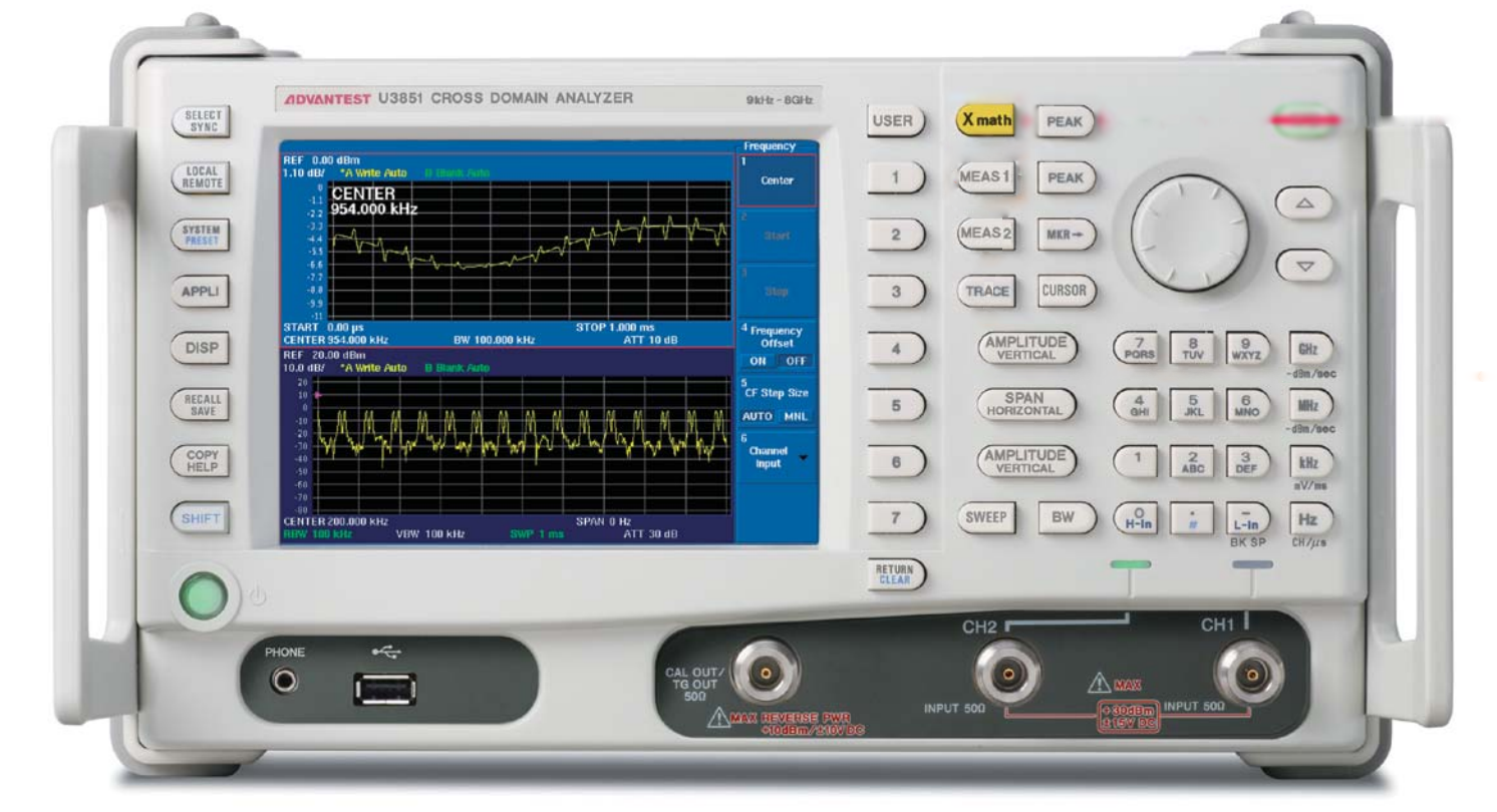 Advantest U3851 - Cross Domain Analyzer