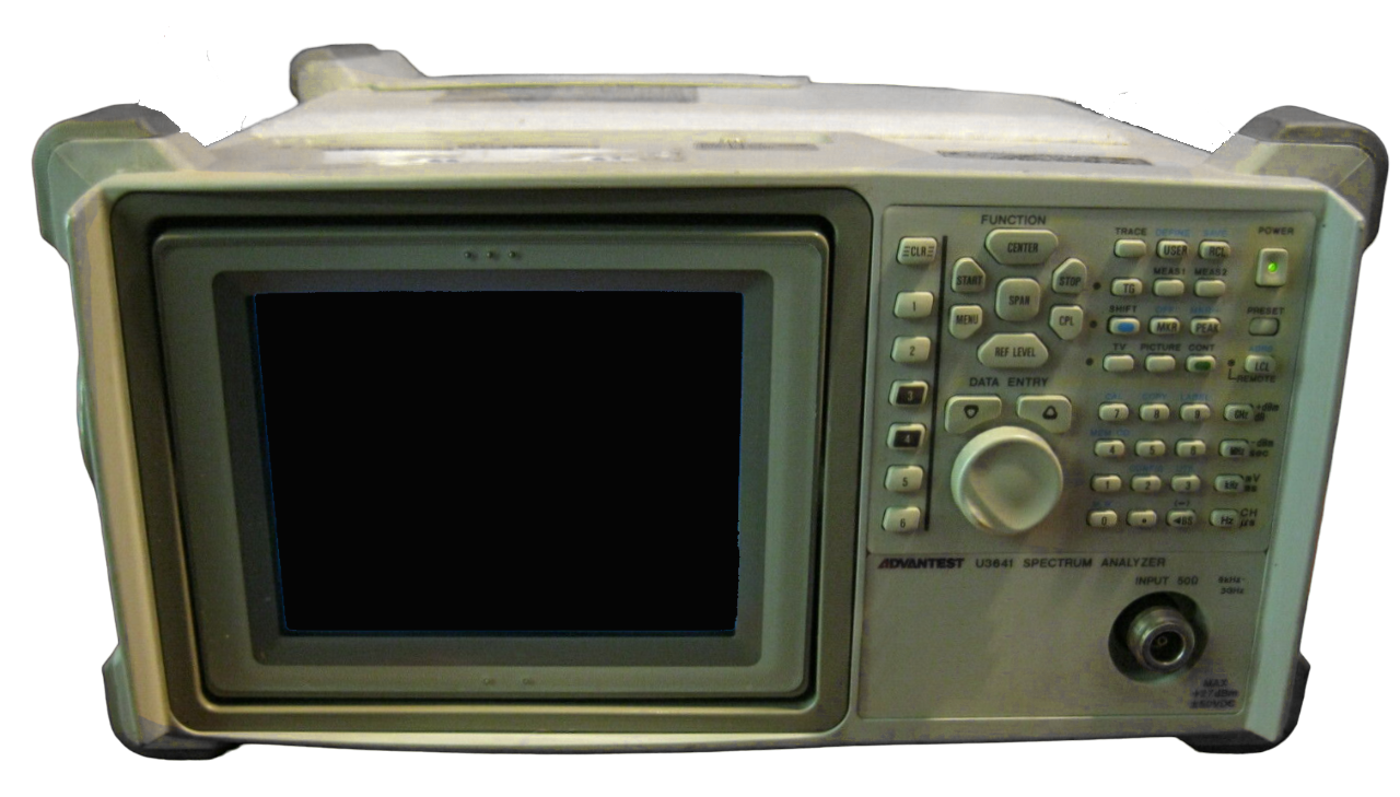 Advantest U3641 9kHz to 3GHz Spectrum Analyzer