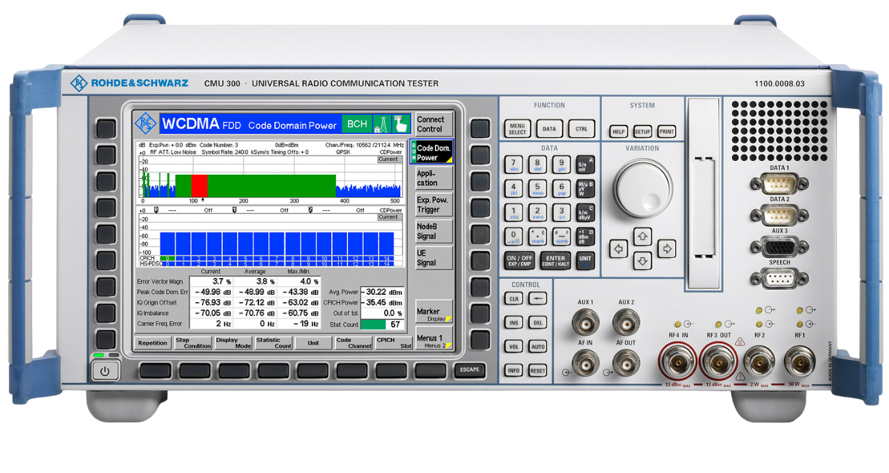 Rohde & Schwarz CMU300 Quad Band GSM Base Station Tester