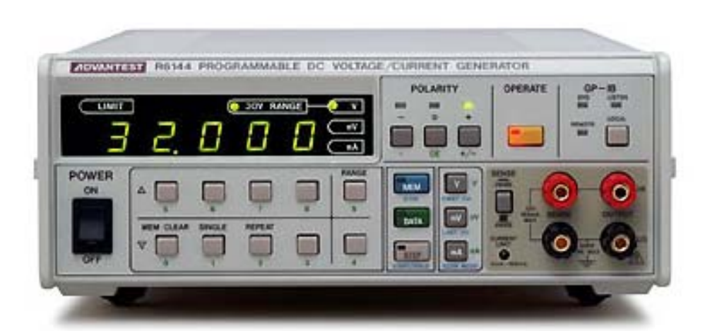 Advantest R6142 Programmable DC voltage/current generator - Wyoming  Electronics Inc