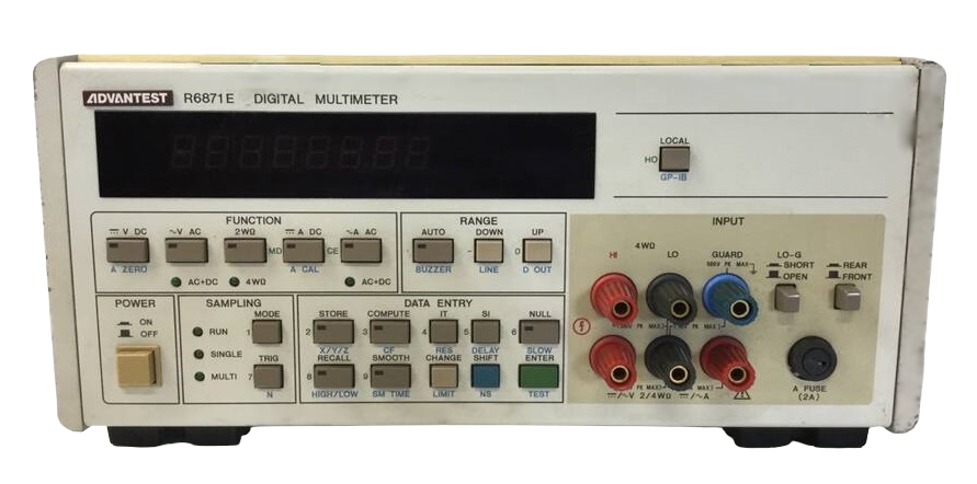 Advantest R6871E Digital Multimeter