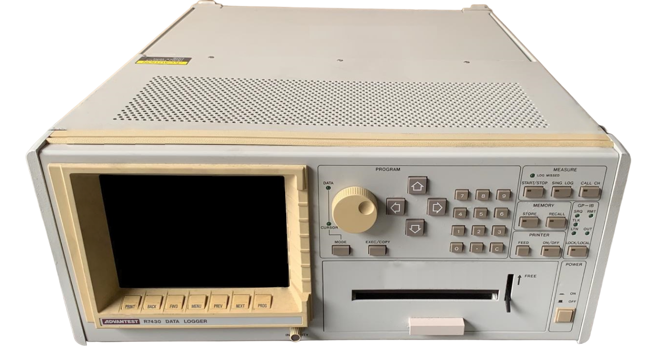 Advantest R7430 Data Logger