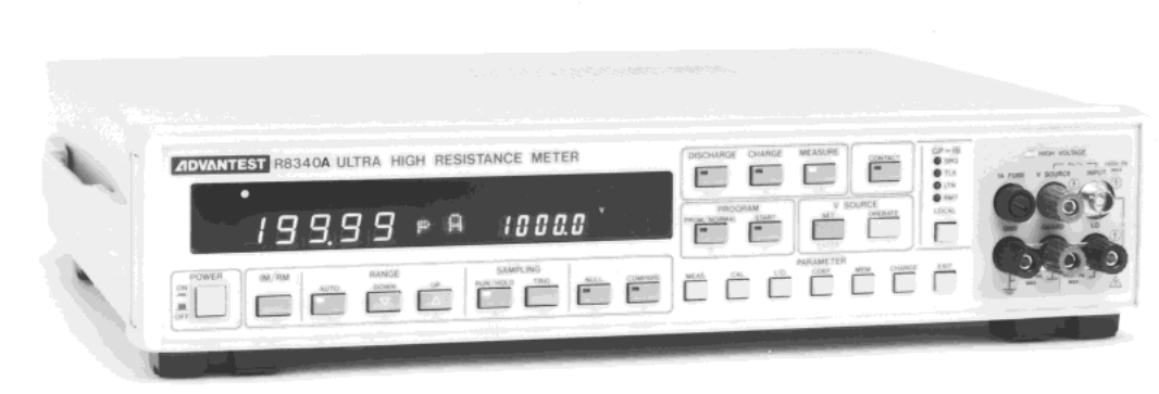 Advantest R8340 Ultra High Resistance Meter Advantest R8340A Ultra High Resistance Meter