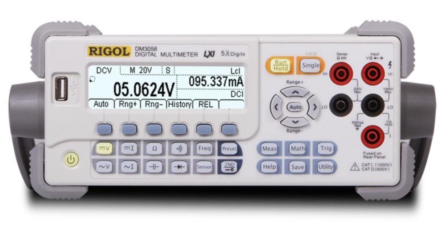 Rigol DM3058 – Digital Multimeter, 5.5 digits, 8 uV