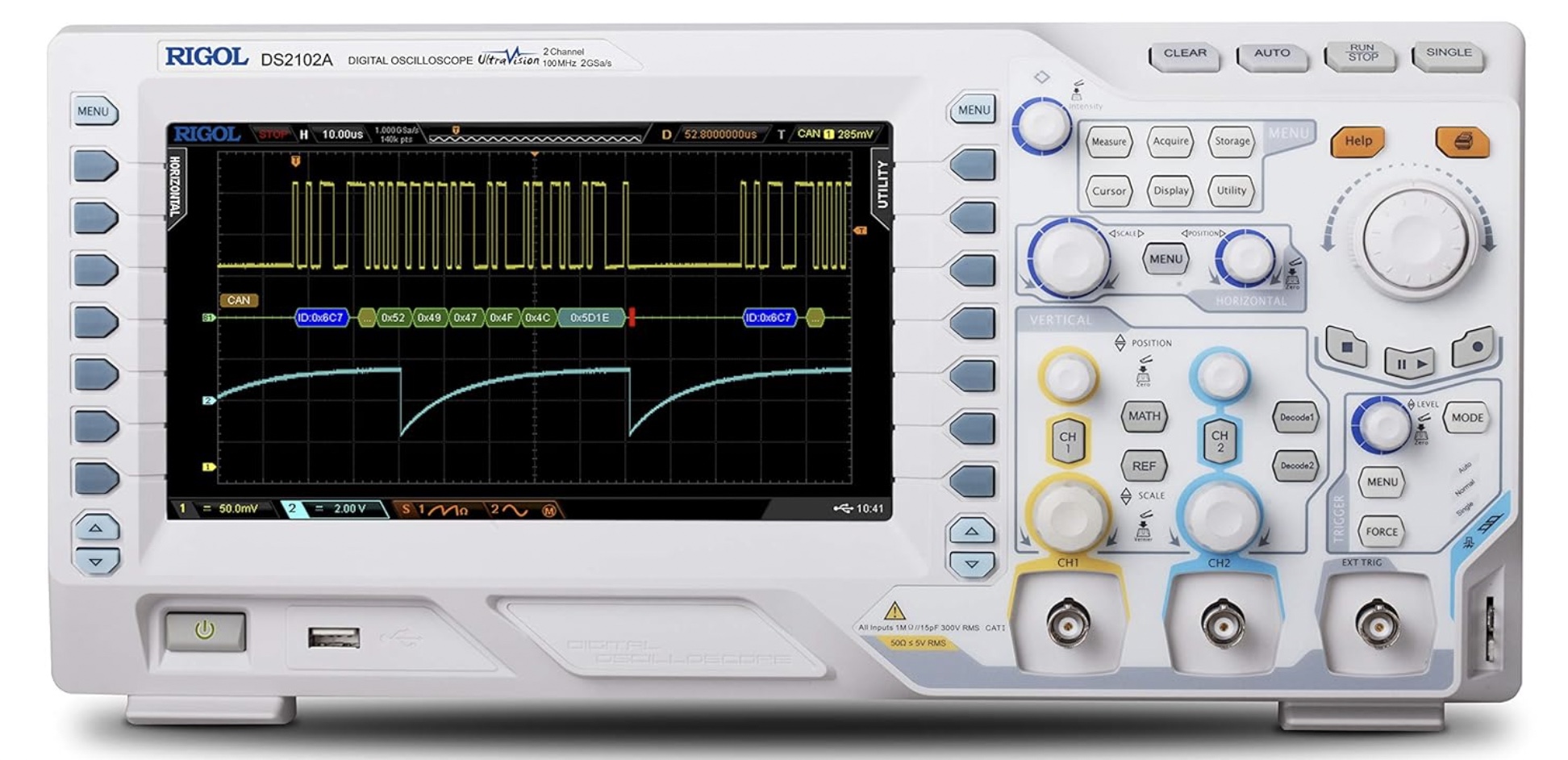 Rigol DS2102A Digital Oscilloscope 100 MHz, 2 Channels