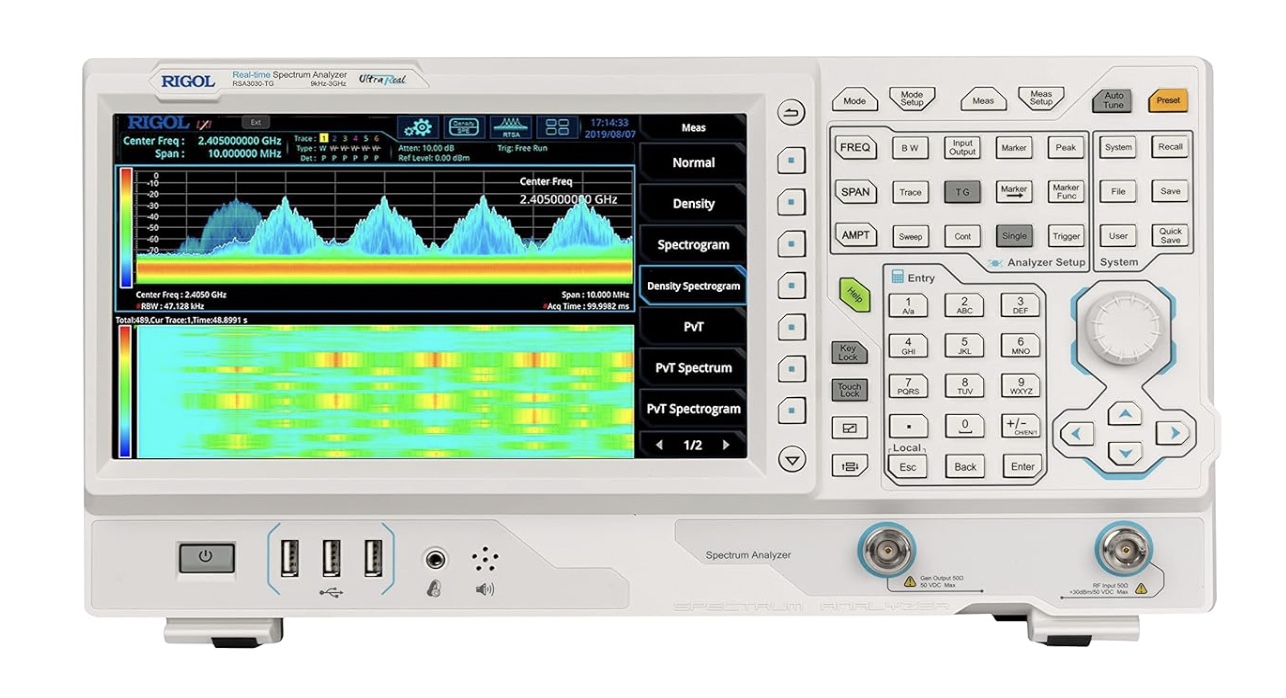 Rigol RSA3030-TG – Real-Time Spectrum Analyzer with Tracking Generator