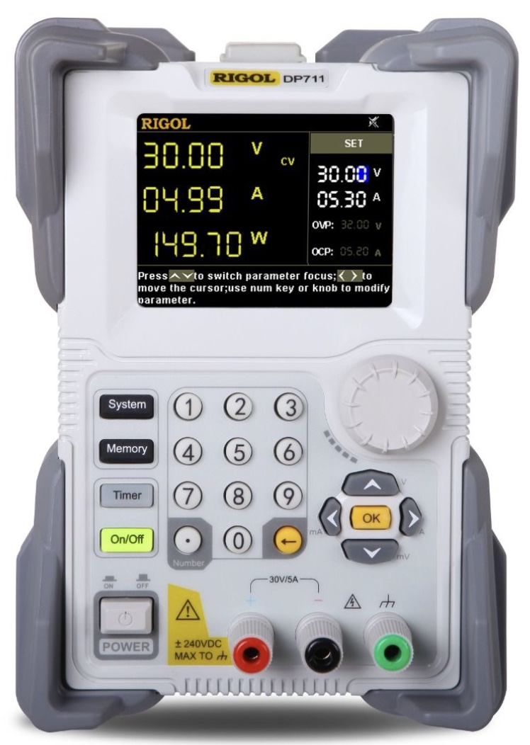 Rigol DP711 – Power Supplies, 50V, 3A, 150W, 10 mV/10 mA