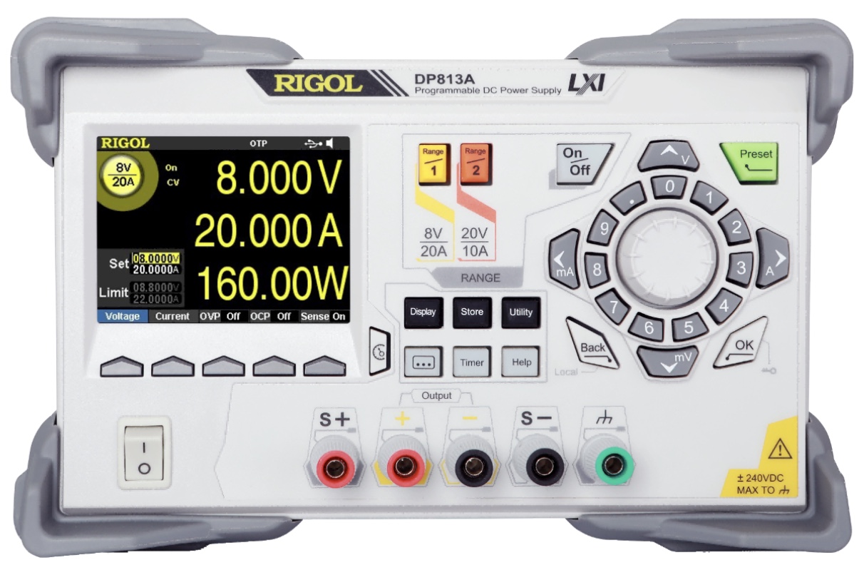 Rigol DP813A – Power Supplies, 200 W Programmable DC