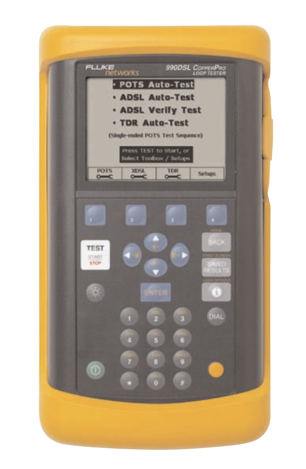 Copper Loop Testing Fluke 990DSL CopperPro Copper Loop Tester - Wyoming Electronics Inc