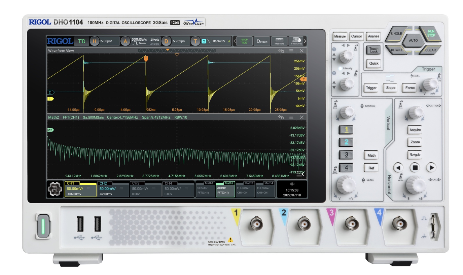 Rigol DHO1104 – 4-Channel Digital Oscilloscope (100 MHz)