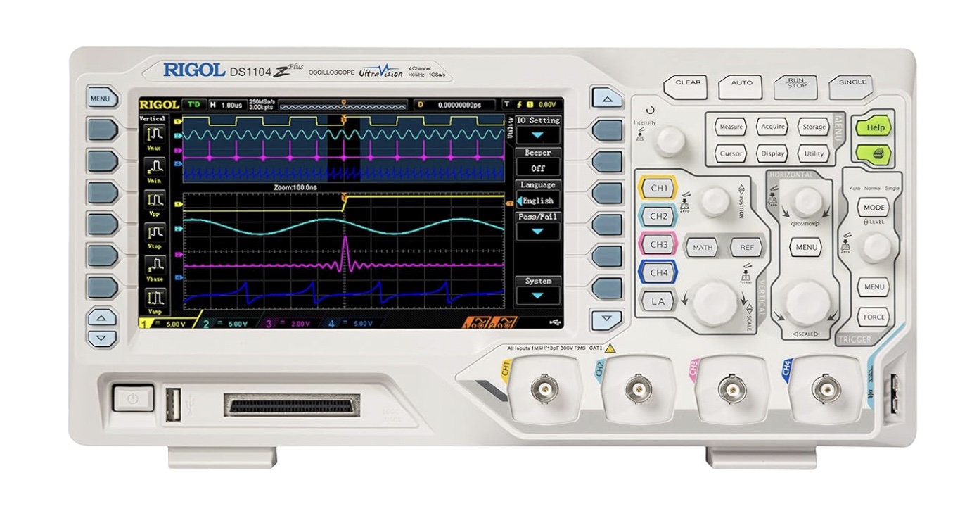 Rigol DS1104Z Plus – Digital Oscilloscope