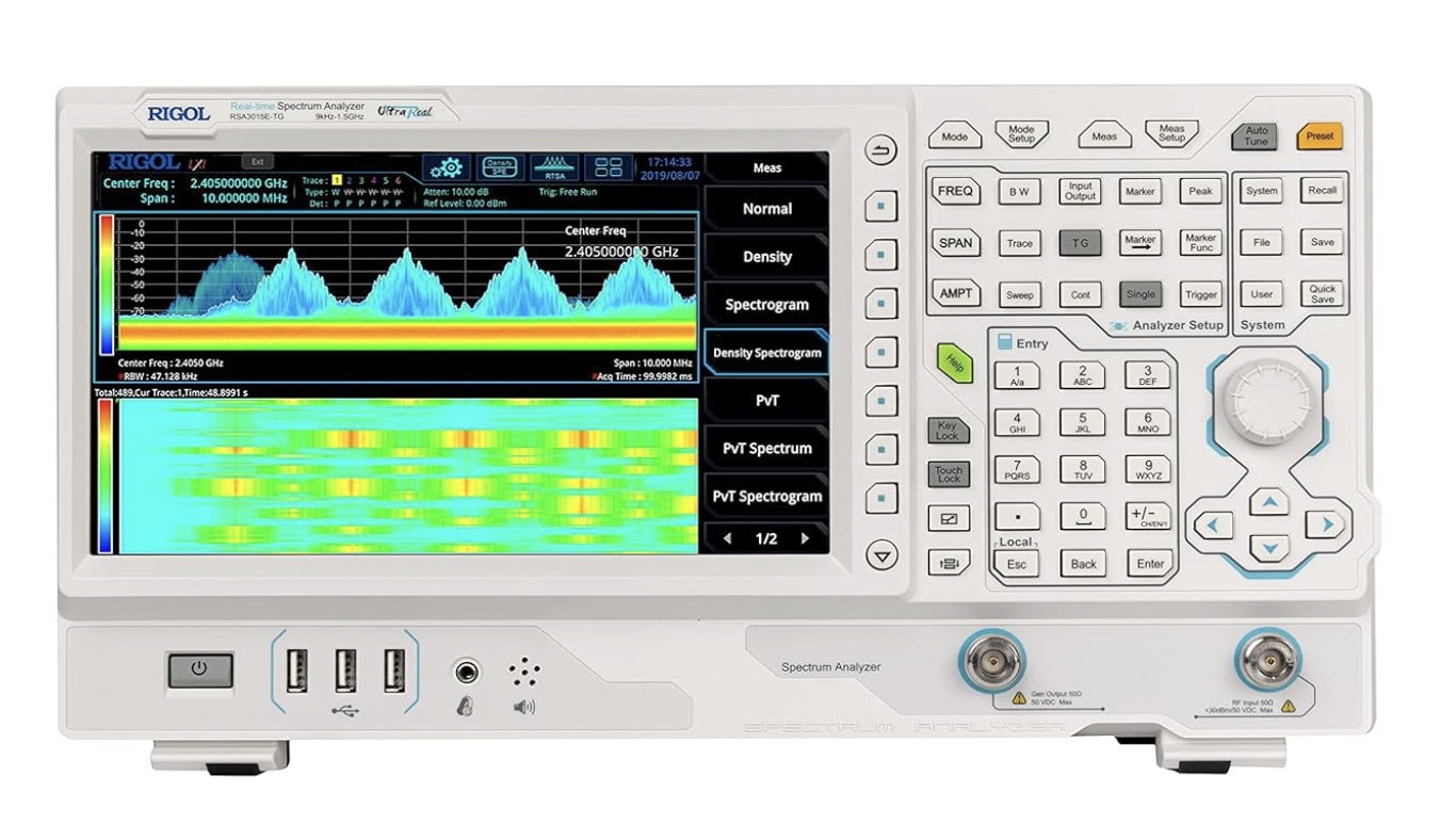 Rigol RSA3015E-TG – Real-Time Spectrum Analyzer with Tracking Generator