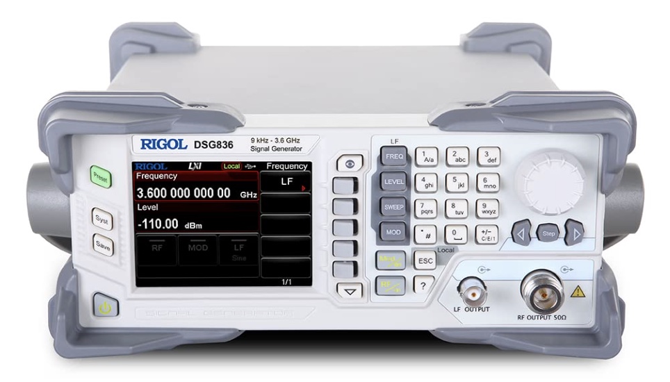 Rigol DSG836 – RF Signal Generator, Max Frequency: 3.6 GHz