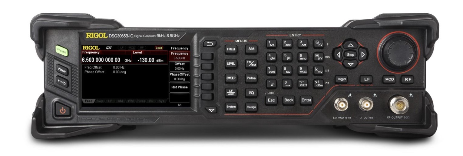 Rigol DSG3065B-IQ – RF Signal Generator, Max Frequency: 6.5 GHz