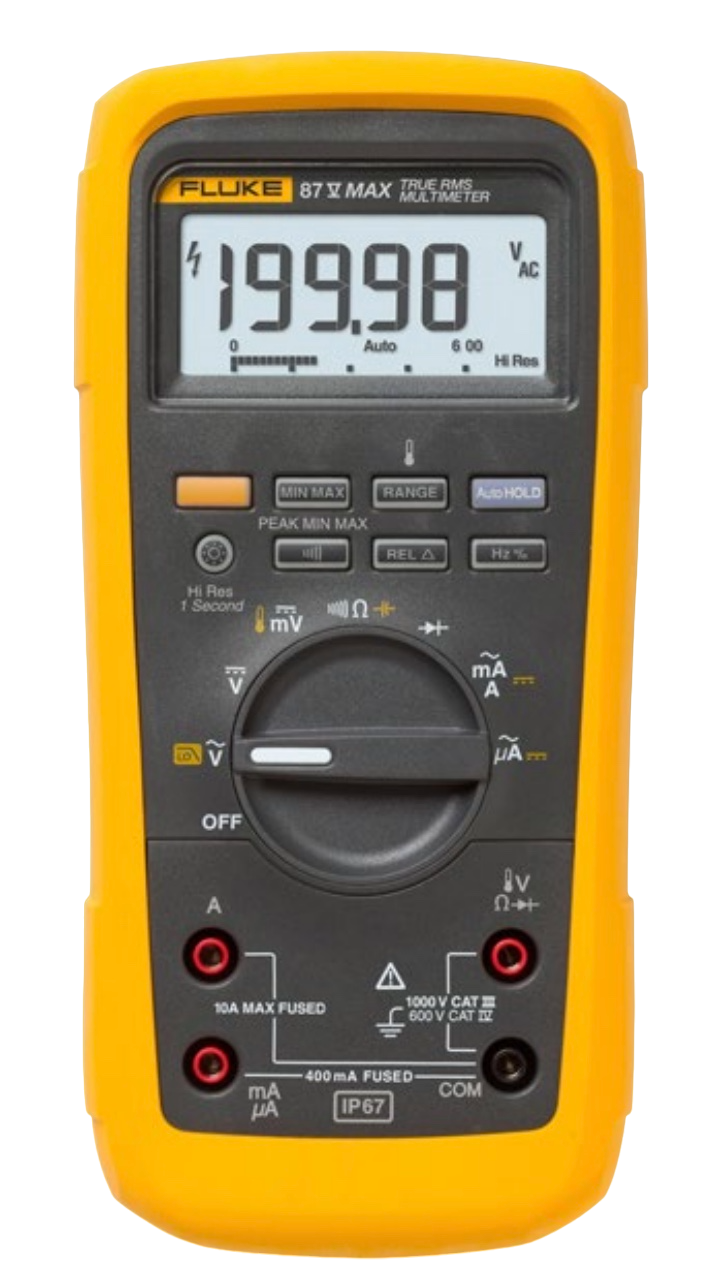 Fluke FLK-87-VMAX CAL Heavy-Duty True-RMS Multimeter