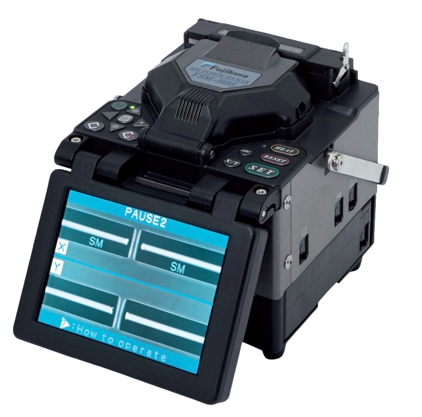 Fujikura FSM-50S SM MM Fiber Core Alignment Fusion Splicer Fujikura FSM-50S SM MM Fiber Core Alignment Fusion Splicer