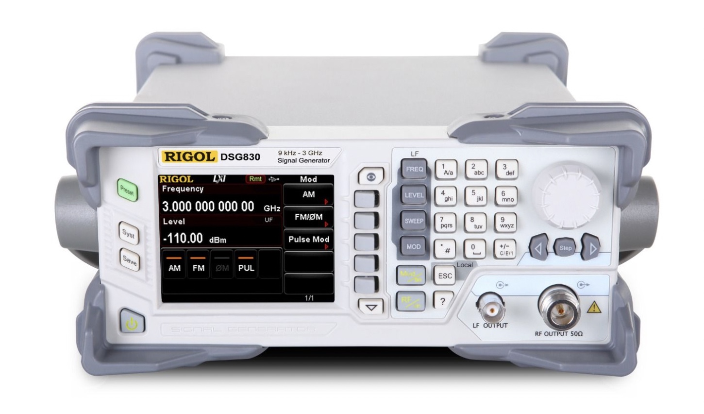 Rigol DSG830 – RF Signal Generator, Max Frequency: 3.0 GHz