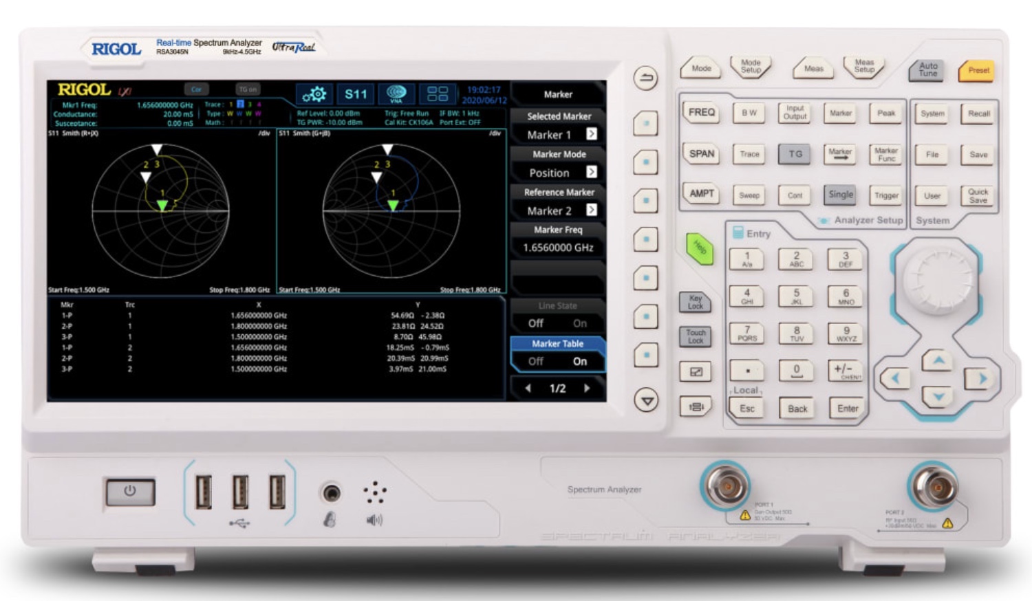 Rigol RSA3045N-OCXO – Real-Time Spectrum Analyzer with OCXO