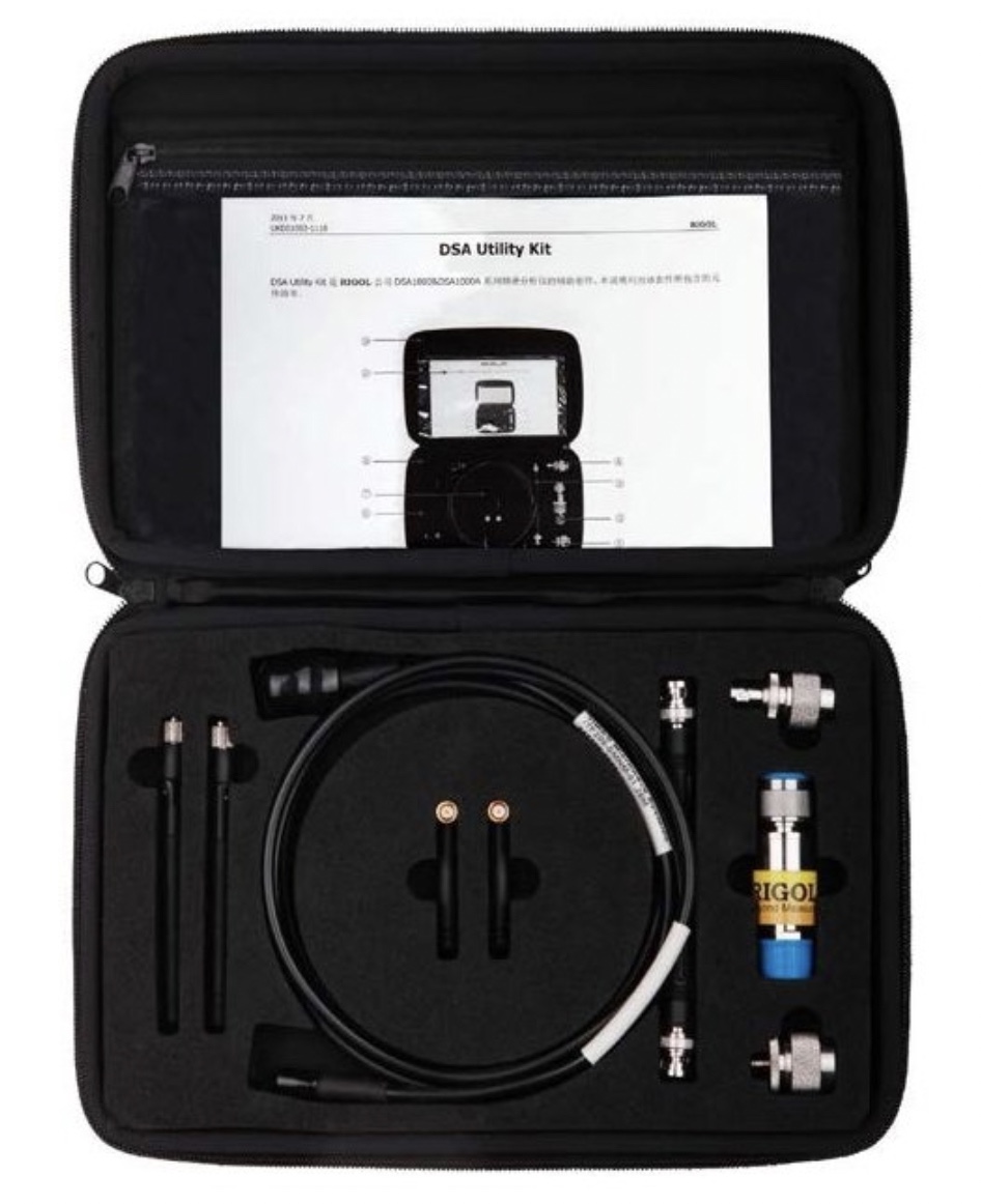 Rigol DSA Utility Kit, Adapters, Cables, Antennas, for DSA800/1000/A Series