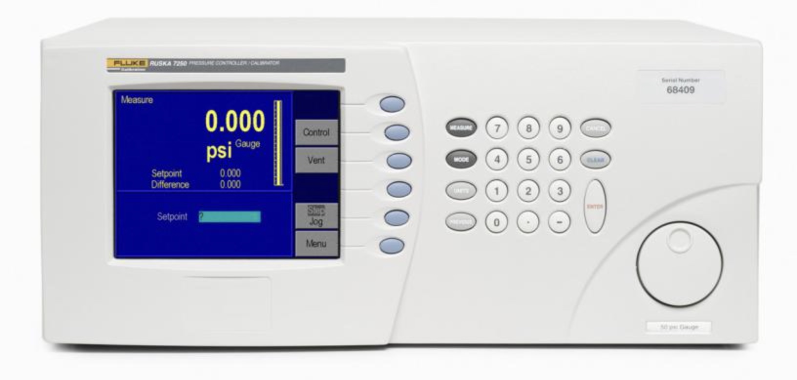 Fluke Ruska 7250xi Pressure Controller / Calibrator