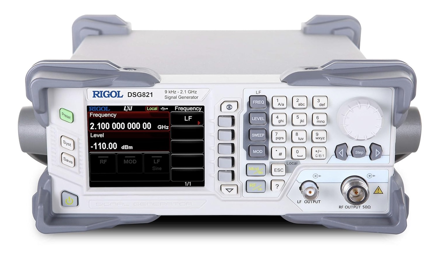 Rigol DSG821 – RF Signal Generator, Max Frequency: 2.1 GHz