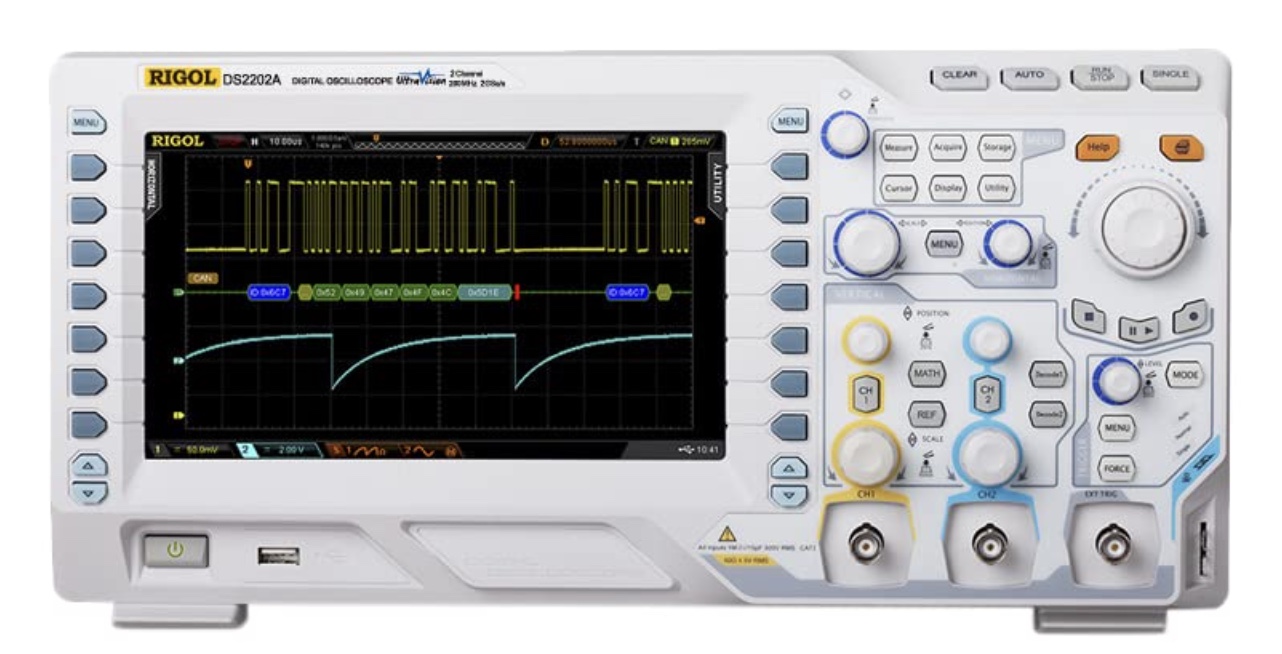 Rigol DS2202A – 200 MHz, 2 Channels