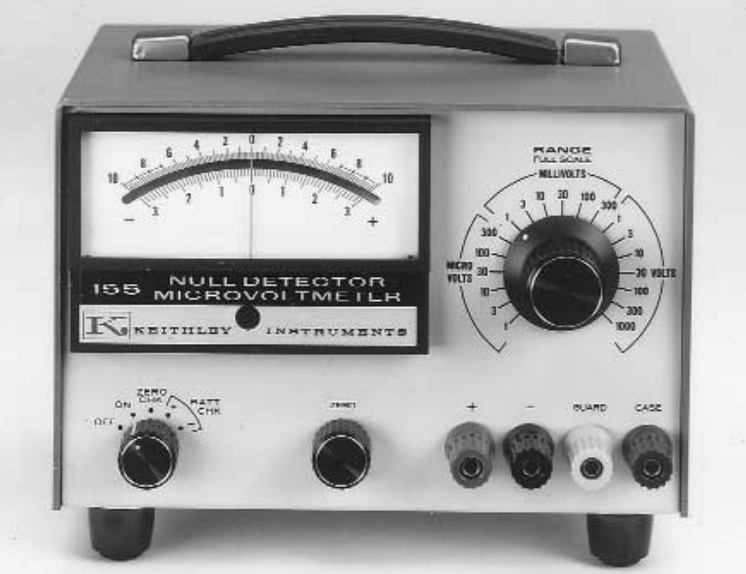 Keithley 155 Null Detector Microvoltmeter