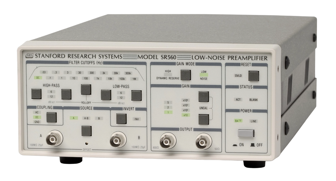 Stanford Research SR560 - Low-Noise Preamplifier