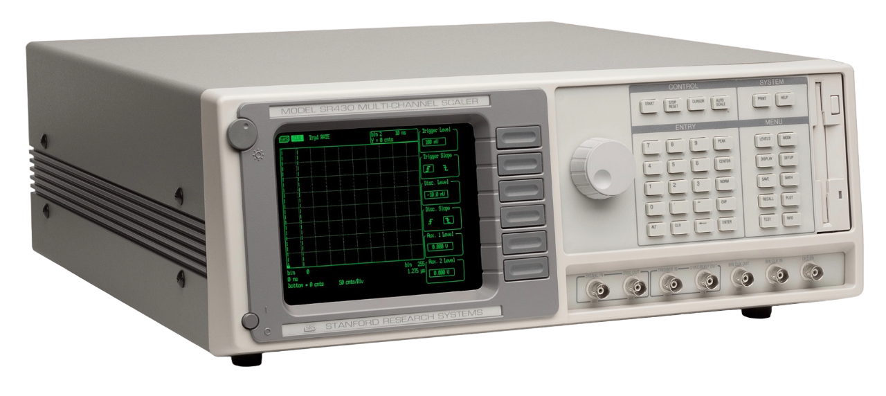 Stanford Research SR430 – Multichannel Scaler/Averager