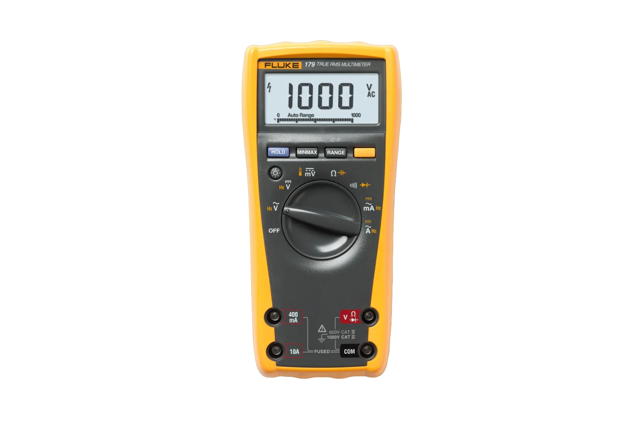 Fluke 179 True RMS Digital Multimeter with built-in thermometer