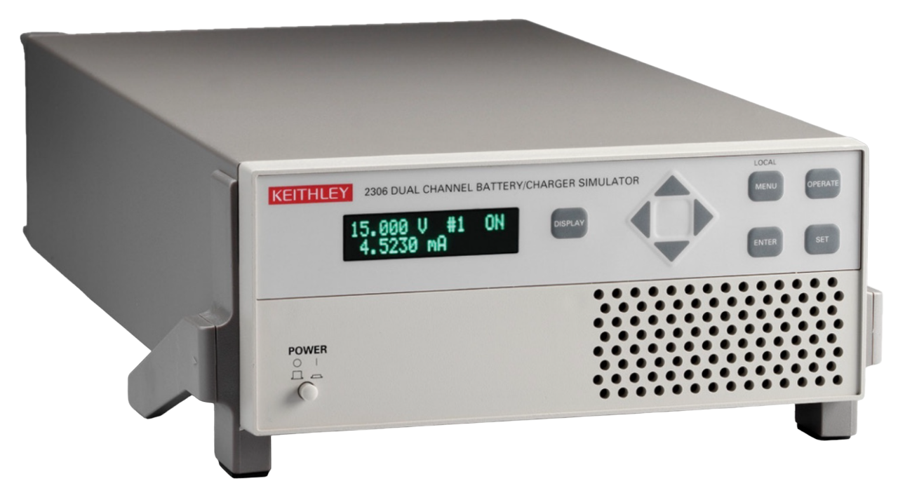 Keithley 2306-PJ Dual Channel Battery Charger/Simulator, 500mA