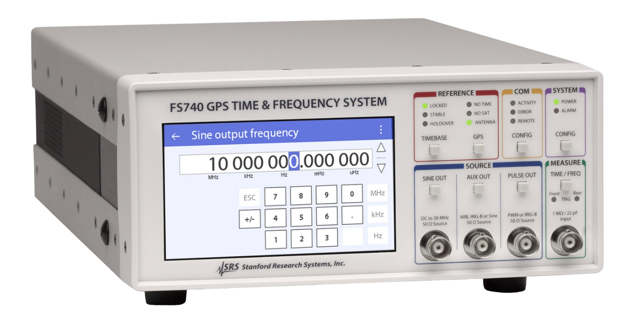 Stanford Research FS740 GPS/GNSS Time and Frequency System