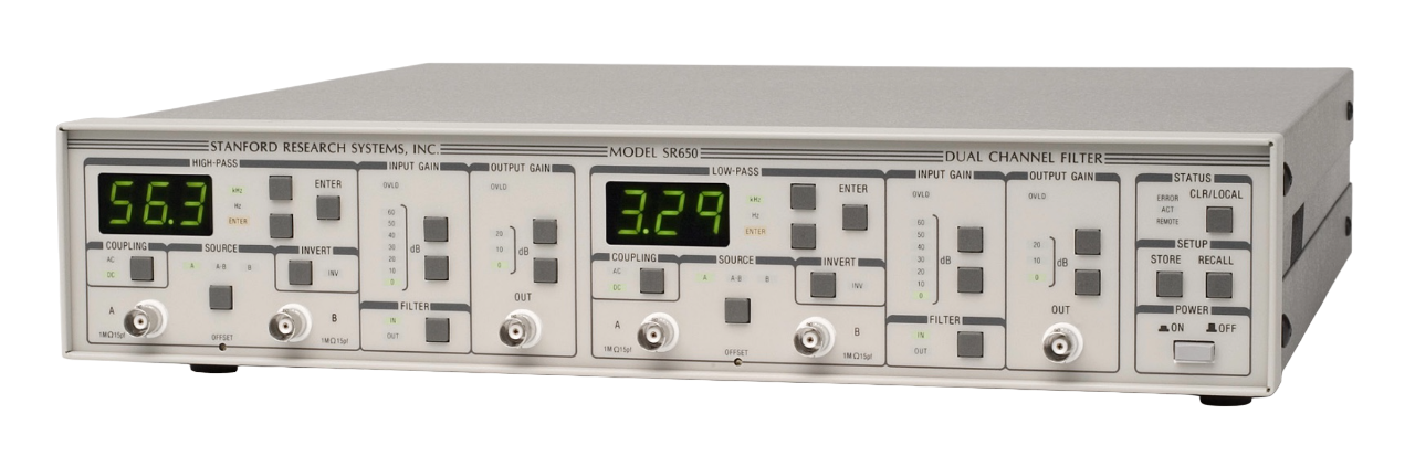 Stanford Research SR645 Two Channel High Pass Filter
