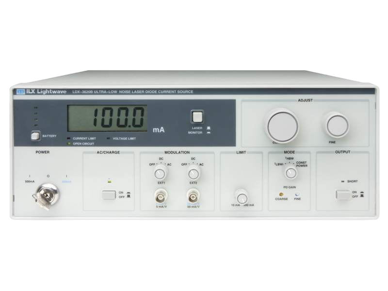 ILX Lightwave LDX-3620B Laser Diode Driver, Ultra Low Noise, 500 mA