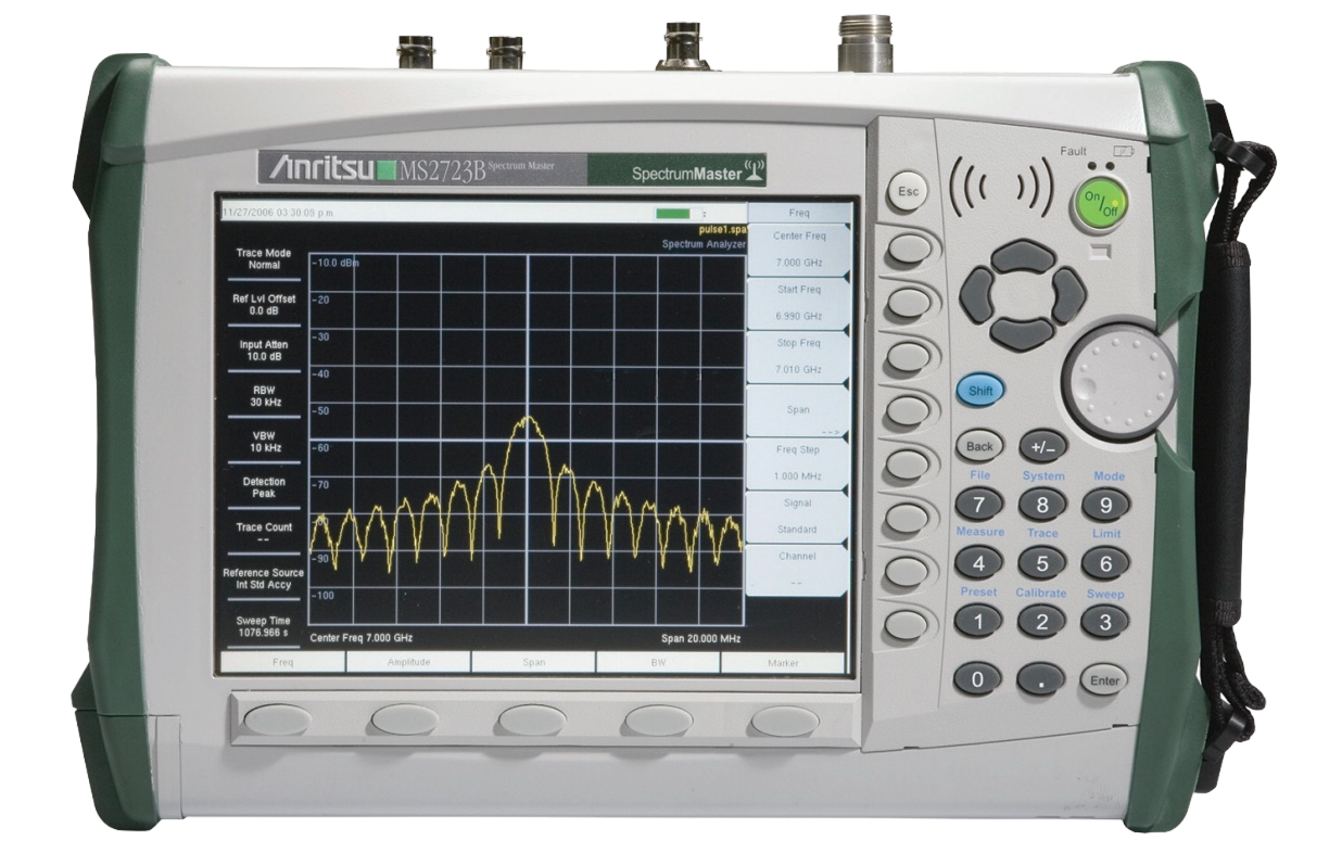 Anritsu MS2723B – Spectrum Master- Handheld Spectrum Analyzer; 9 kHz to 13 GHz