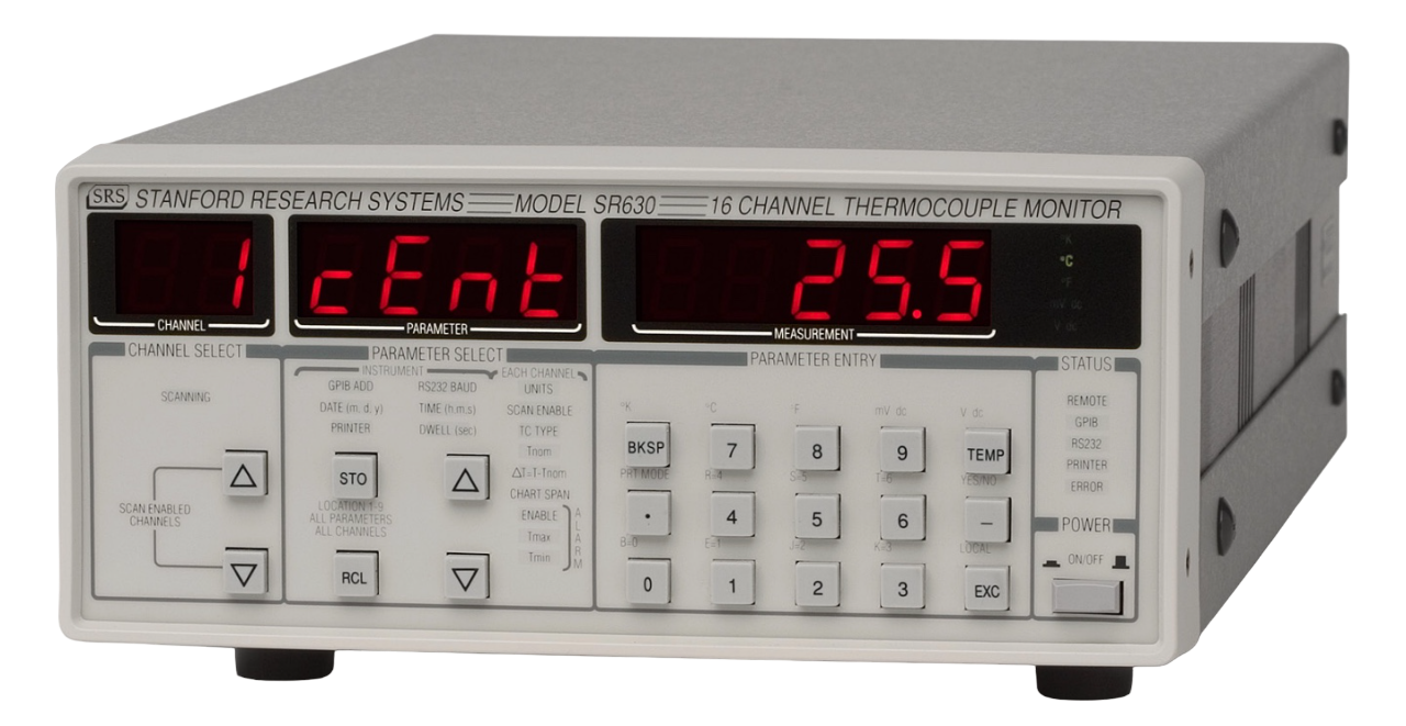 Stanford Research Systems SR630 16-Channel Thermocouple Reader