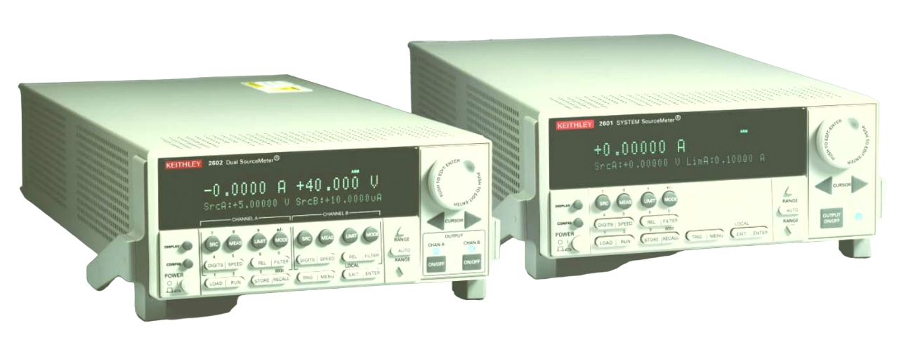 Keithley Series 2600 System SourceMeter Multi-Channel I-V Test Solutions